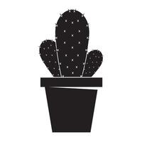 kaktus ikon logotyp vektor design mall