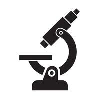 Mikroskop Symbol Logo Vektor Design Vorlage