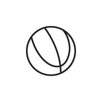 basketboll ikon vektor design mallar