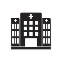 Krankenhaus Symbol Vektor Design Vorlage