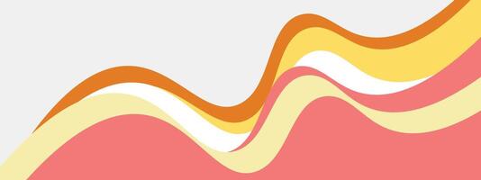 abstrakt Rost rot und Orange Banner Vorlage mit dynamisch Hintergrund Kurve Formen. modern Rot, Orange Geschäft Webinar Banner Design zum Netz, Hintergrund, Broschüre, Webseite, Landung Buchseite, Präsentation vektor