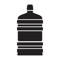 Gallonen und Flasche Symbol Vektor Design Vorlage