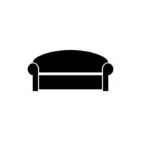 Sofa Symbol Vektor Design Vorlagen