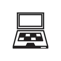 Laptop Symbol Vektor Design Vorlage