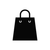 Einkaufen Tasche Symbol Vektor Design Vorlage