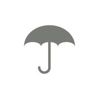 paraply ikon vektor design mall