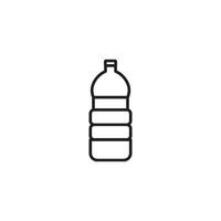 Flasche Symbol Vektor Design Vorlage