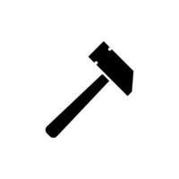 Hammer Symbol Vektor Design Vorlage