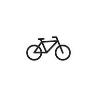 Fahrrad Symbol Vektor Design Vorlage