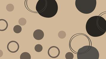 abstrakt Hintergrund mit Kreise. nahtlos Muster. Vektor Illustration.