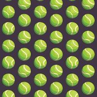 tennis boll vektor mönster illustration