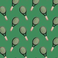 Vektor Tennis Schläger Muster Illustration