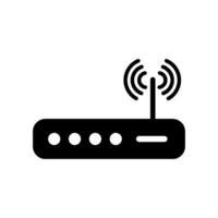 Router Symbol Vektor Design Vorlage