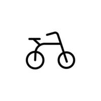 Kleinkind Fahrrad Symbol Vektor Design Vorlagen