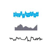 Klang Welle und Lautsprecher Symbol Vektor Design Vorlage
