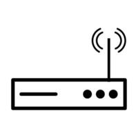 Router Symbol Vektor Design Vorlage