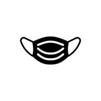 medizinisch Maske Symbol Vektor Design Vorlagen einfach