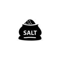Salz- Symbol Vektor Design Vorlagen