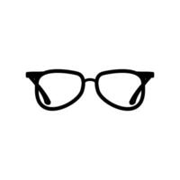 glasögon ikon vektor formgivningsmall