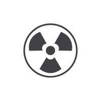 nuklear Symbol Vektor Design Vorlage