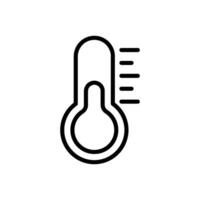 Thermometer Symbol Vektor Design Vorlagen