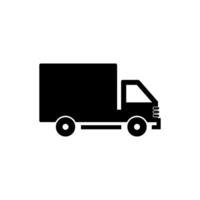 schnell Versand Lieferung LKW Symbol Vektor Design Vorlagen