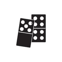Domino Symbol Vektor Design Vorlagen