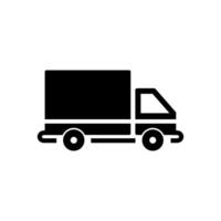 schnell Versand Lieferung LKW Symbol Vektor Design Vorlagen