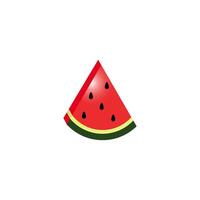 vattenmelon ikon design vektor mallar