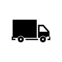 schnell Versand Lieferung LKW Symbol Vektor Design Vorlagen