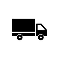 schnell Versand Lieferung LKW Symbol Vektor Design Vorlagen