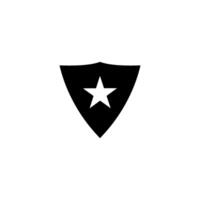 Star Schild Symbol Vektor Design Vorlage