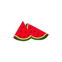 Wassermelone Symbol Design Vektor Vorlagen