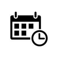 Kalender-Icon-Vektor-Design-Vorlage vektor