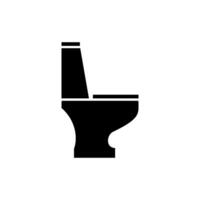 Toilette Symbol Vektor Design Vorlage