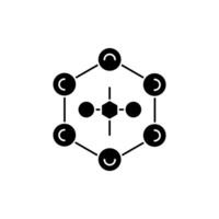 neural Netzwerk Konzept Linie Symbol. einfach Element Illustration.neural Netzwerk Konzept Gliederung Symbol Design. vektor