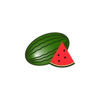 Wassermelone Symbol Design Vektor Vorlagen