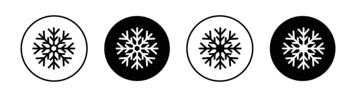 Schnee Vektor Symbol