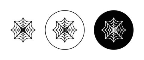 Spinnennetz-Symbol vektor