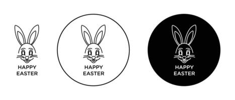 Ostern Hase Symbol vektor