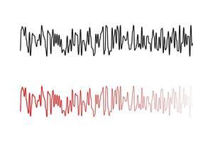 ecg hjärta slå linje ikon symbol, hjärta slå puls sjukhus logotyp tecken. vektor.. vektor