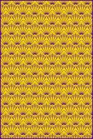 lila fyrverkeri mönster med ljus gul bakgrunder vektor