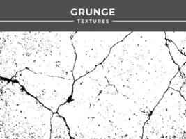 årgång grunge textur. vit grunge bedrövad textur vektor