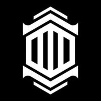 Gesetz Feste Symbol Logo Design Vektor