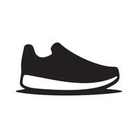 Sportler-Sneaker-Symbol einfacher Vektor. Sportschuh vektor