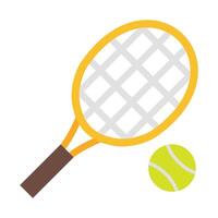 Tennis Vektor eben Symbol Design