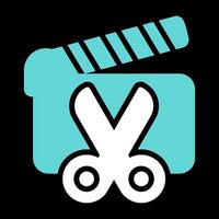 Film Bearbeitung Vektor Symbol