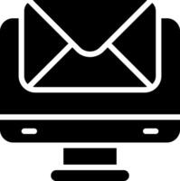 E-Mail-Hosting-Vektorsymbol vektor