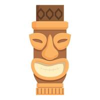 Totem Stein Symbol Karikatur Vektor. Inka Statue uralt vektor