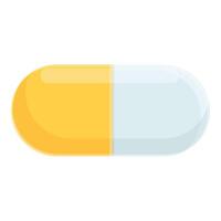 Medizin Tabletten Symbol Karikatur Vektor. Diät Ergänzung vektor